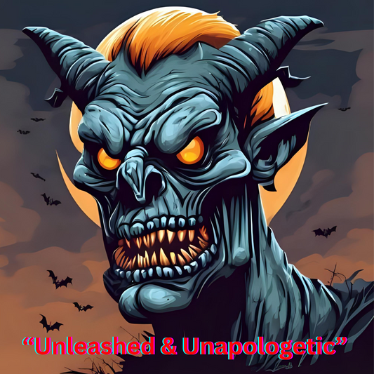 Unleashed and Unapologetic - Halloween Scary Crewneck Sweatshirt - Goulish Figure -  Canadian Printed