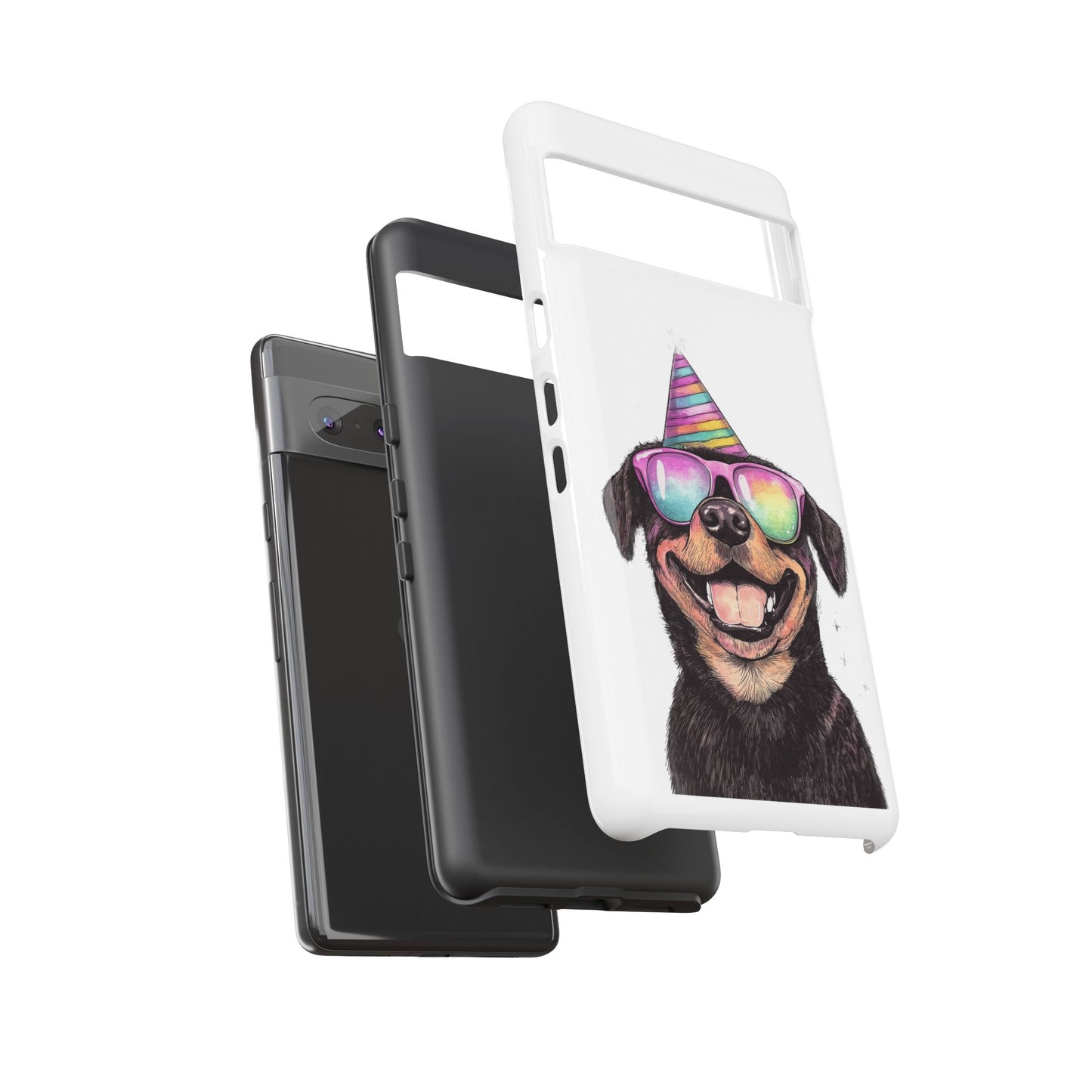 Funny Dog Phone Case, Pet Lover Gift, Rottweiler Case, Birthday Gift, Cute Dog Accessory