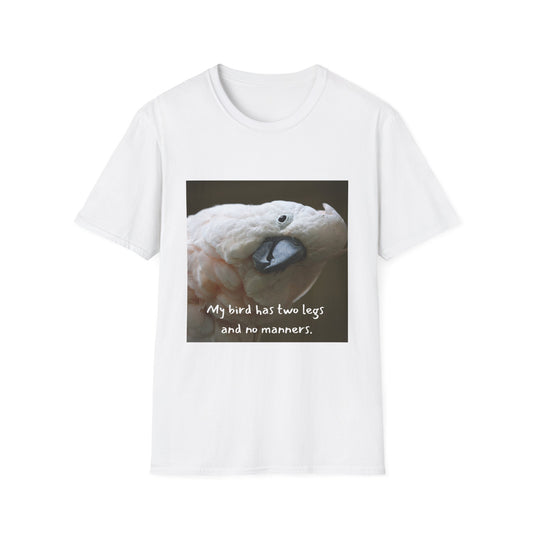 Funny Bird T-Shirt, Quirky Pet Lover Gift, Ideal for Bird Owners, Unique Animal Tee, Casual Wear Shirt, Great for Birthdays, Humor Apparel