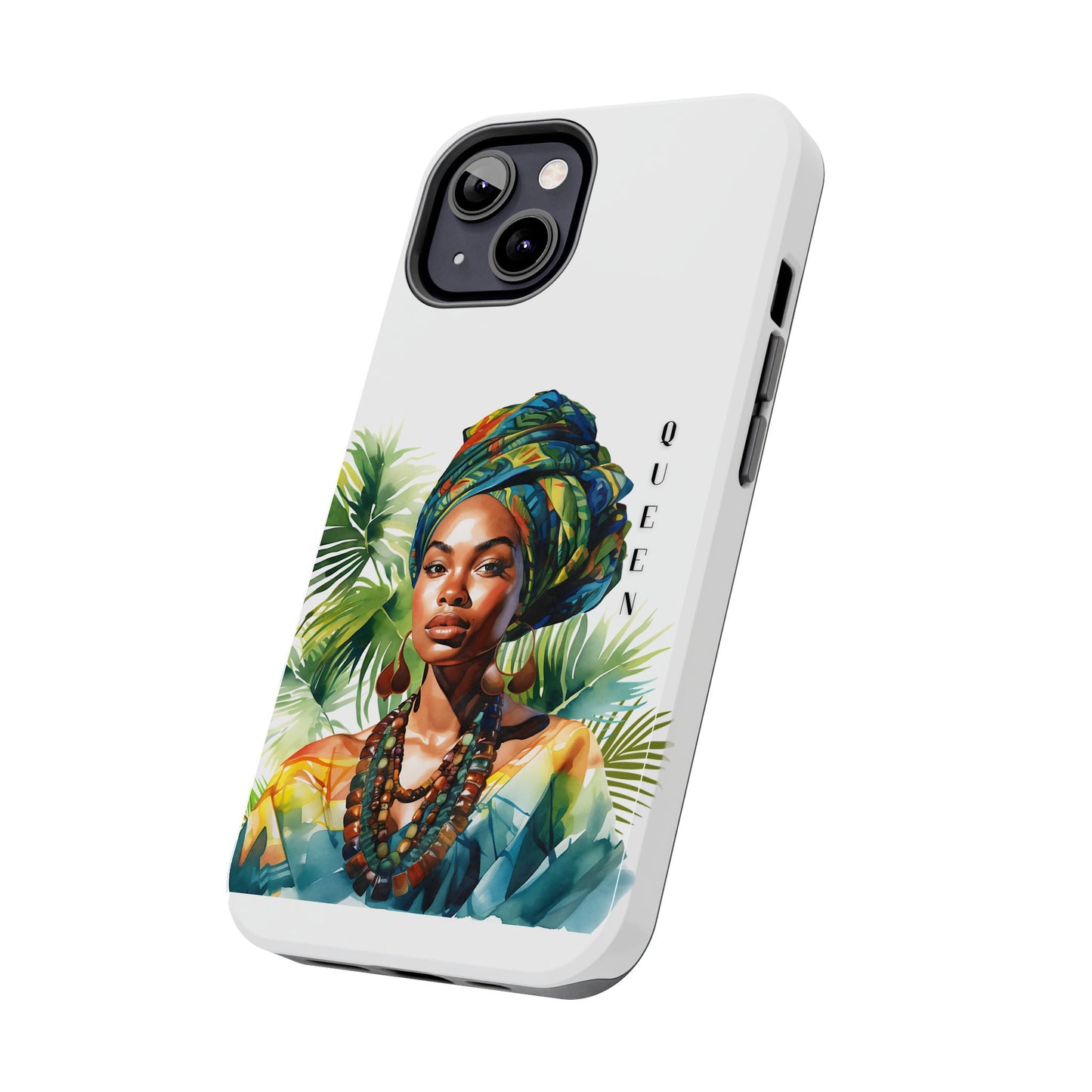 Black Queen Phone Case - Tough, Stylish, Protective Cover for Women, Tropical Vibe, Perfect Gift for Birthdays, Mother's Day, and Celebrations