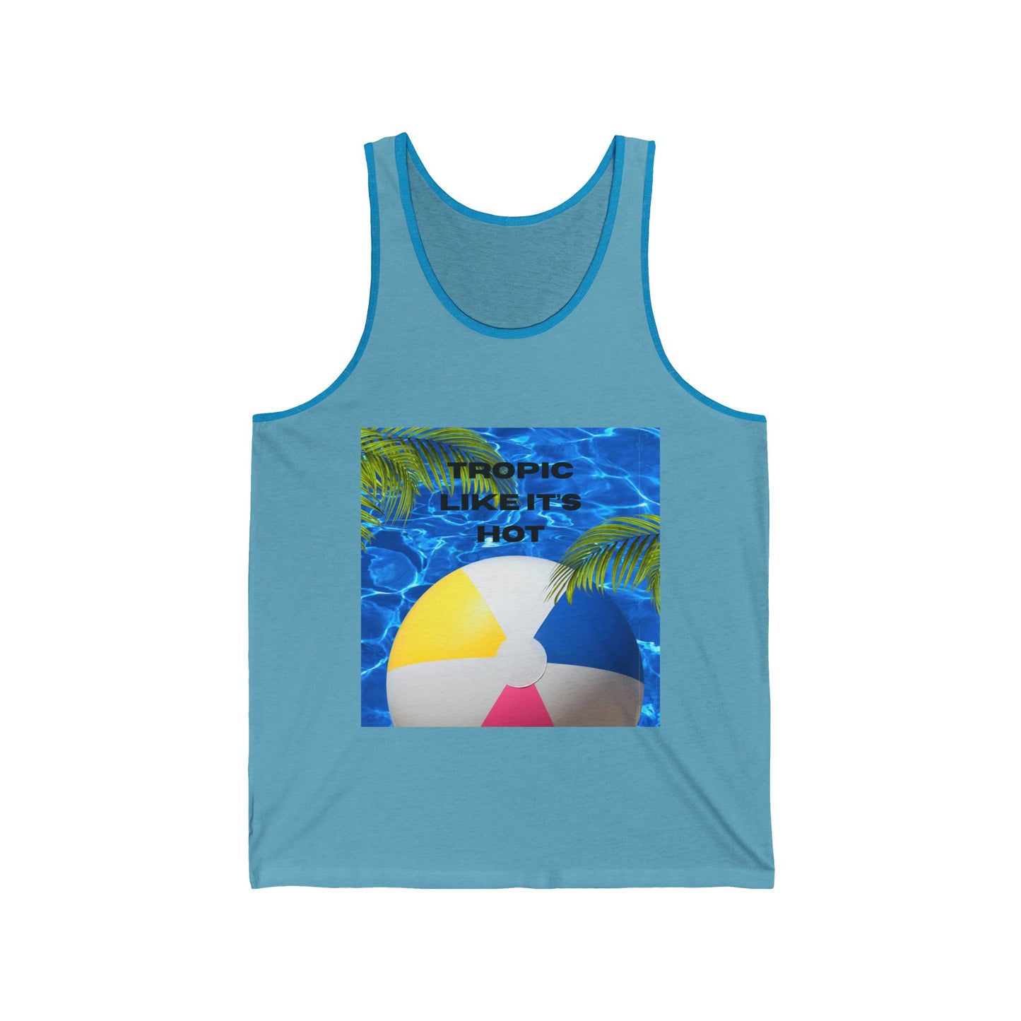 Tank Top Tropic it like its Hot Fun Beach Summer